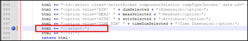 Step 2 of the DSD Wizard showing the issue